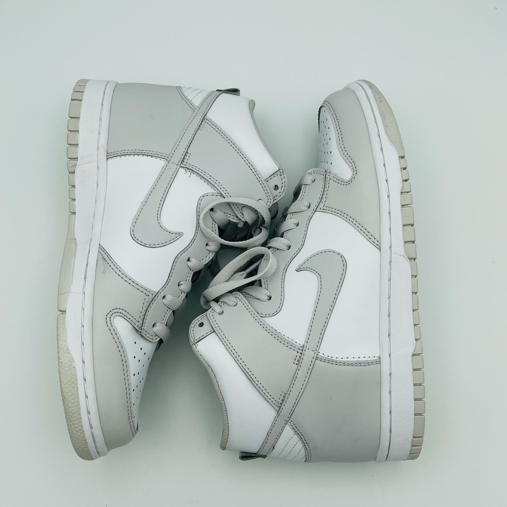 Nike Dunk High GS 'Vast Grey' Shoes Sz 7Y - Picture 5 of 11